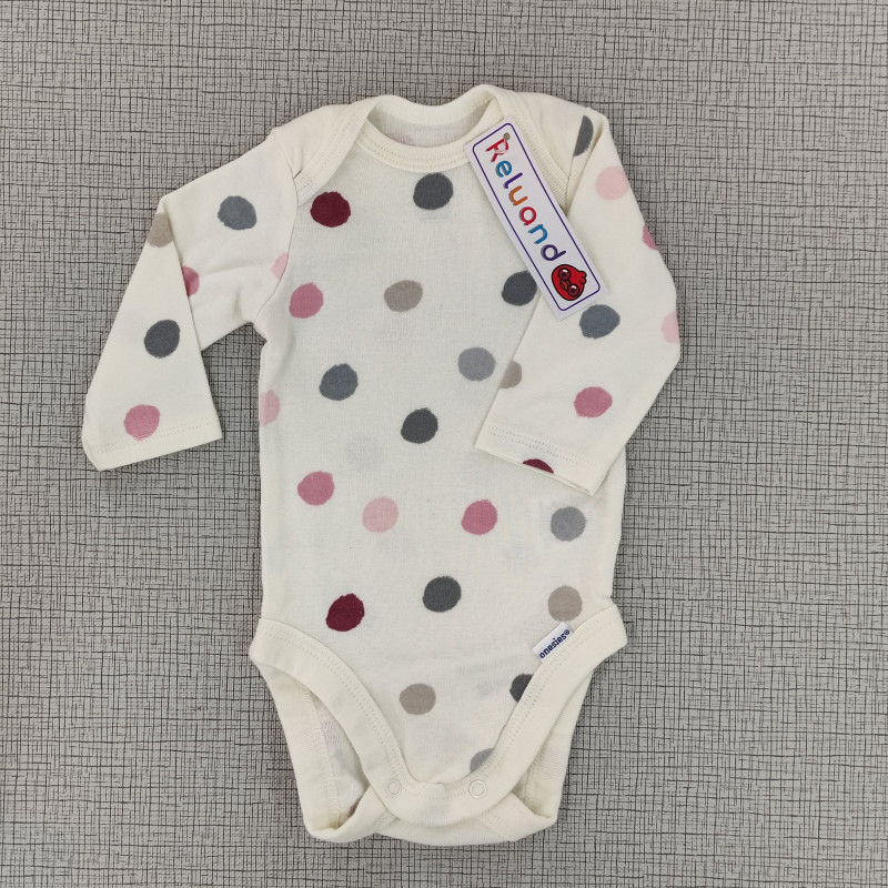 Body color crema con puntos de colores