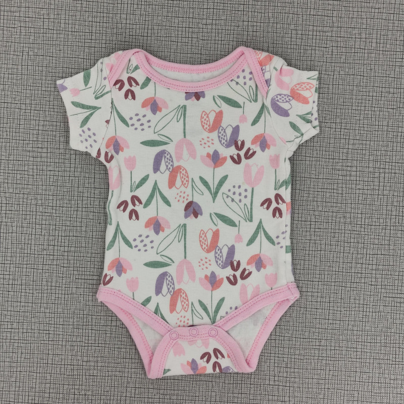 Body blanco con estampado de flores