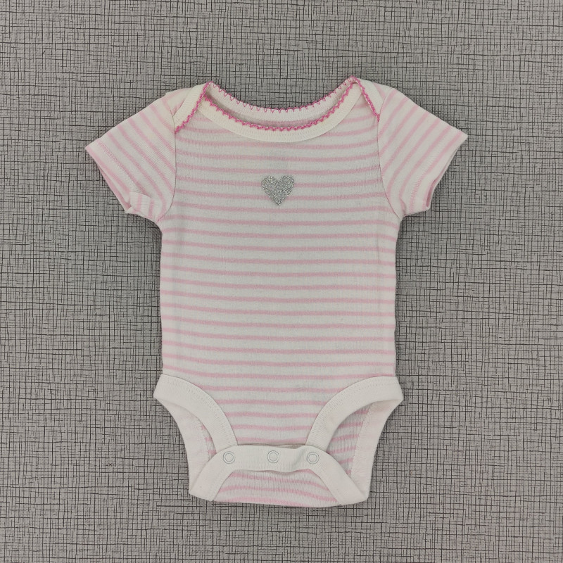 Body rosado con rayas blancas