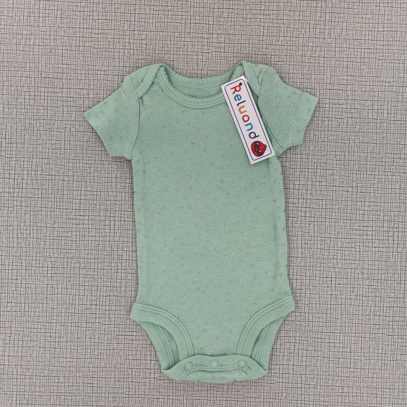 Body color menta con corazones